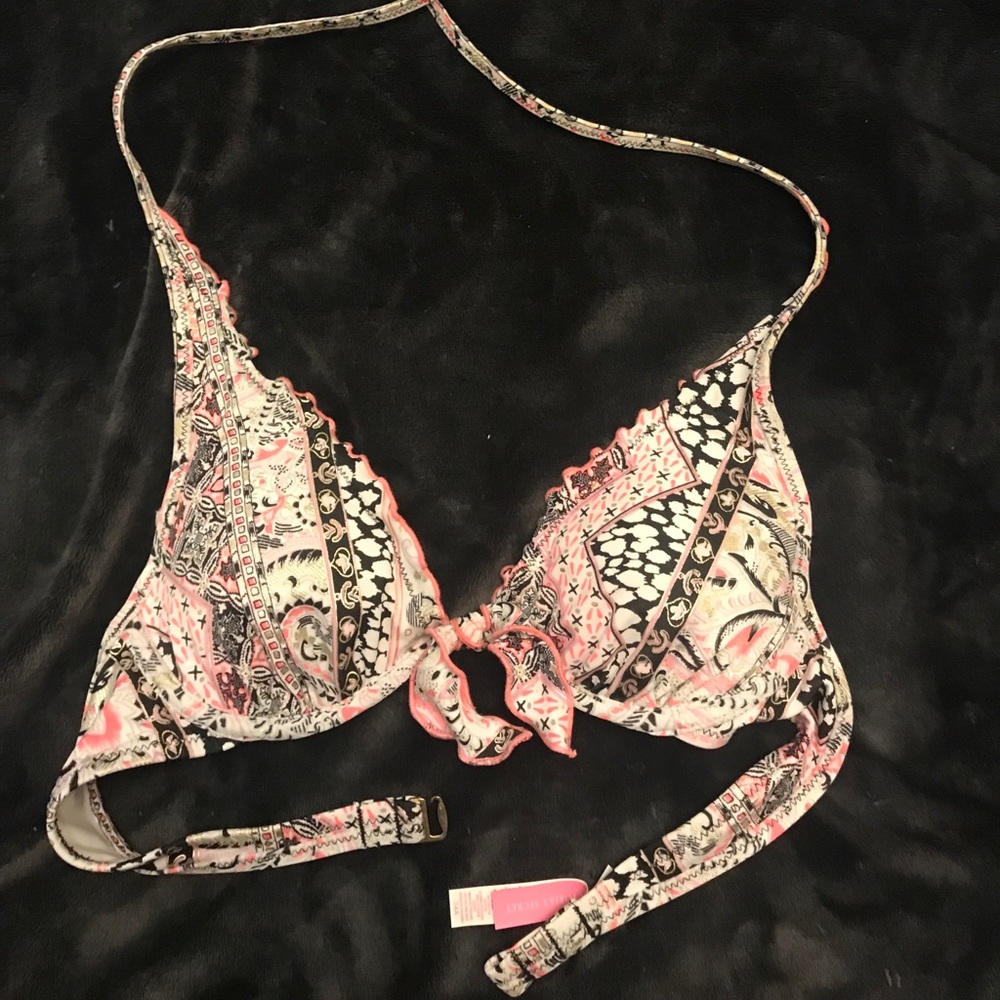 VS pink bikini top